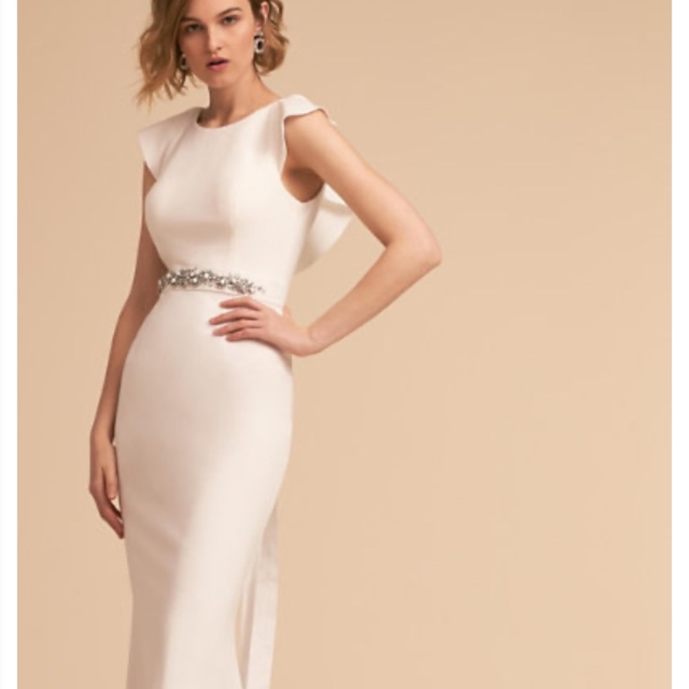 BHLDN Adrianna Pappel Flutter Sleeve Eliot Dress
